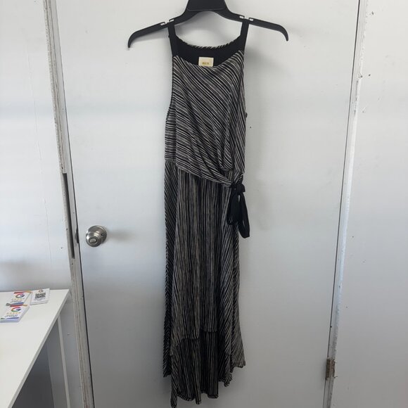 Maeve Anthropology Asymmetrical Black Sleeveless Dress - XS, - Picture 7 of 11